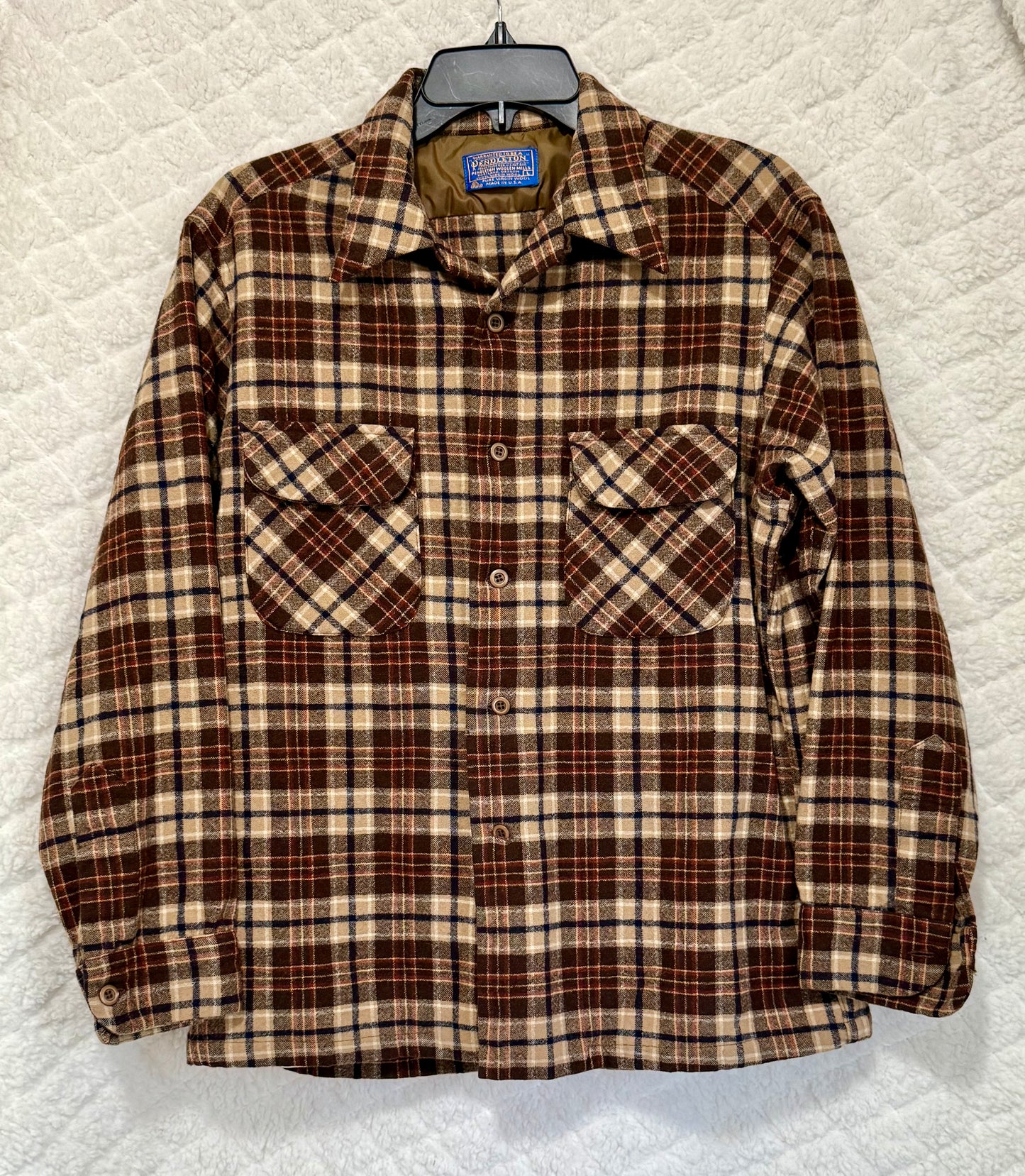 Brown Pendleton Flannel