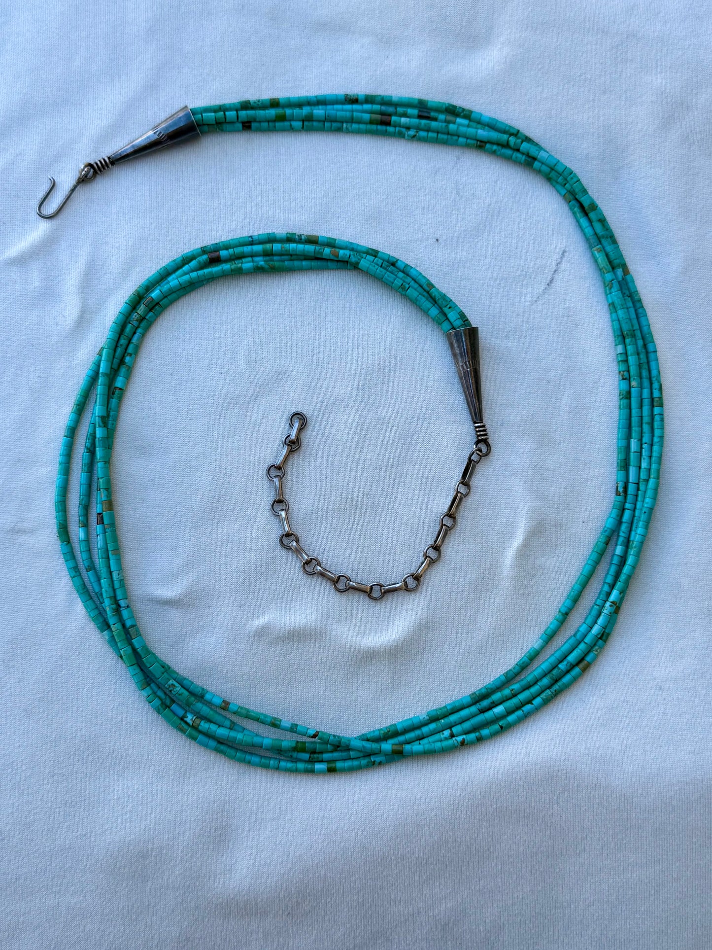 4 Strand Turquoise Necklace