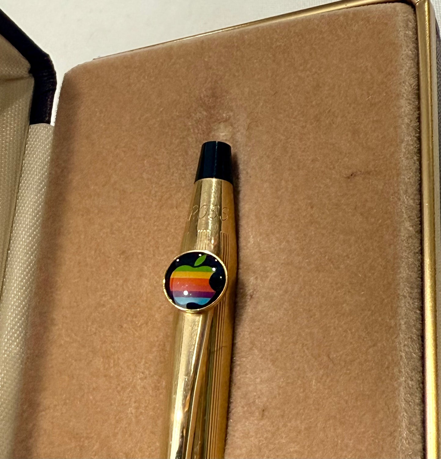 Cross Apple Insignia 10k Gold Filled Ballpoint Pen