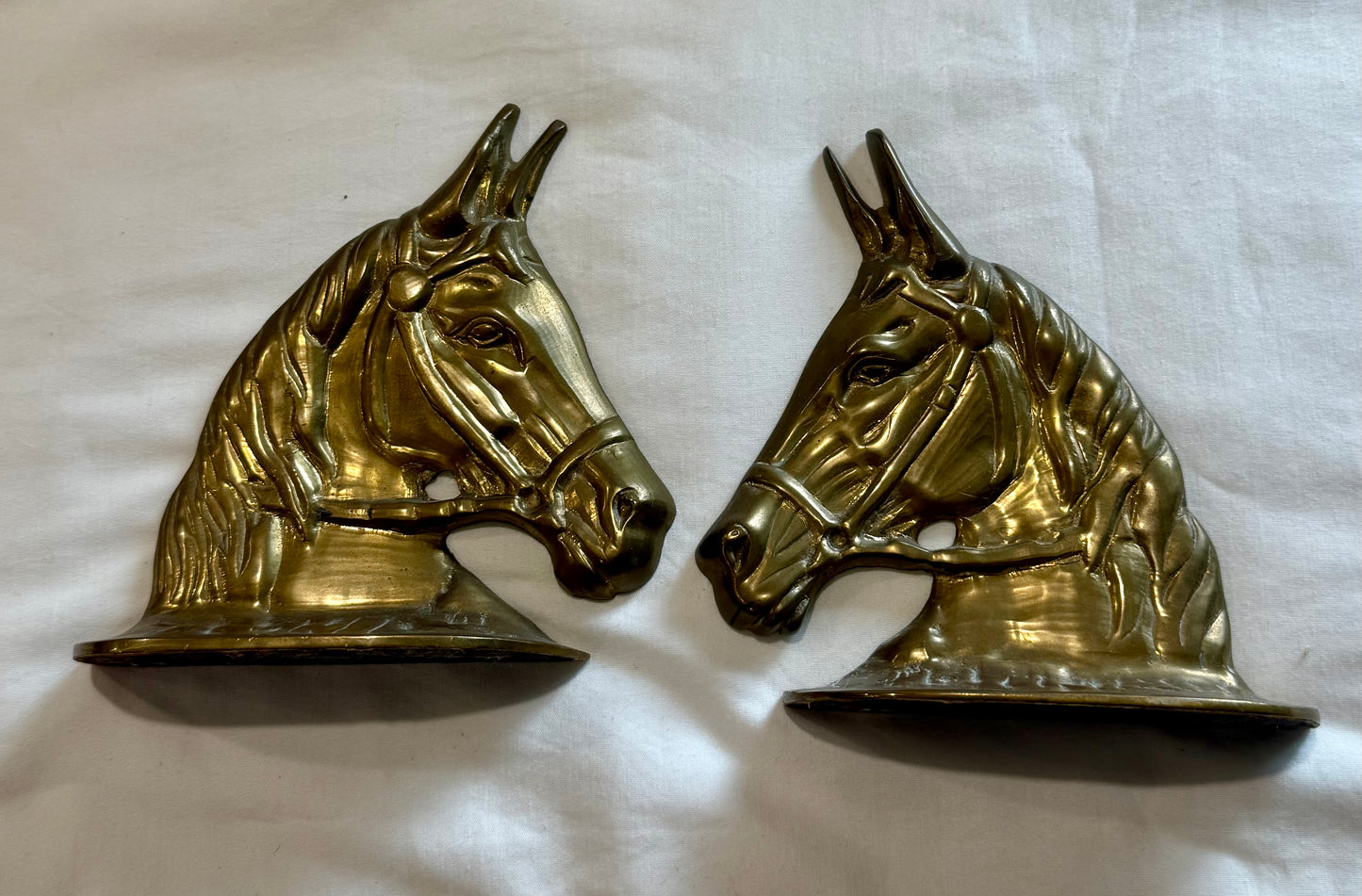 Vintage Horse Bookends