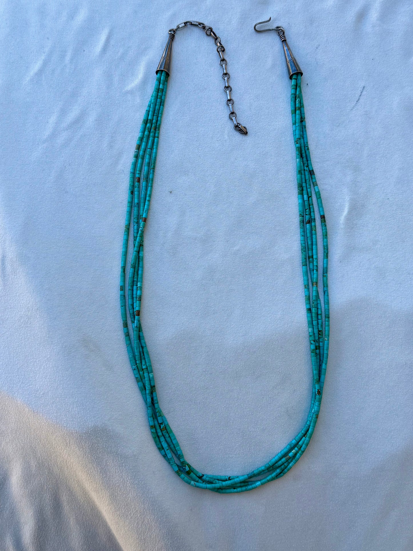 4 Strand Turquoise Necklace