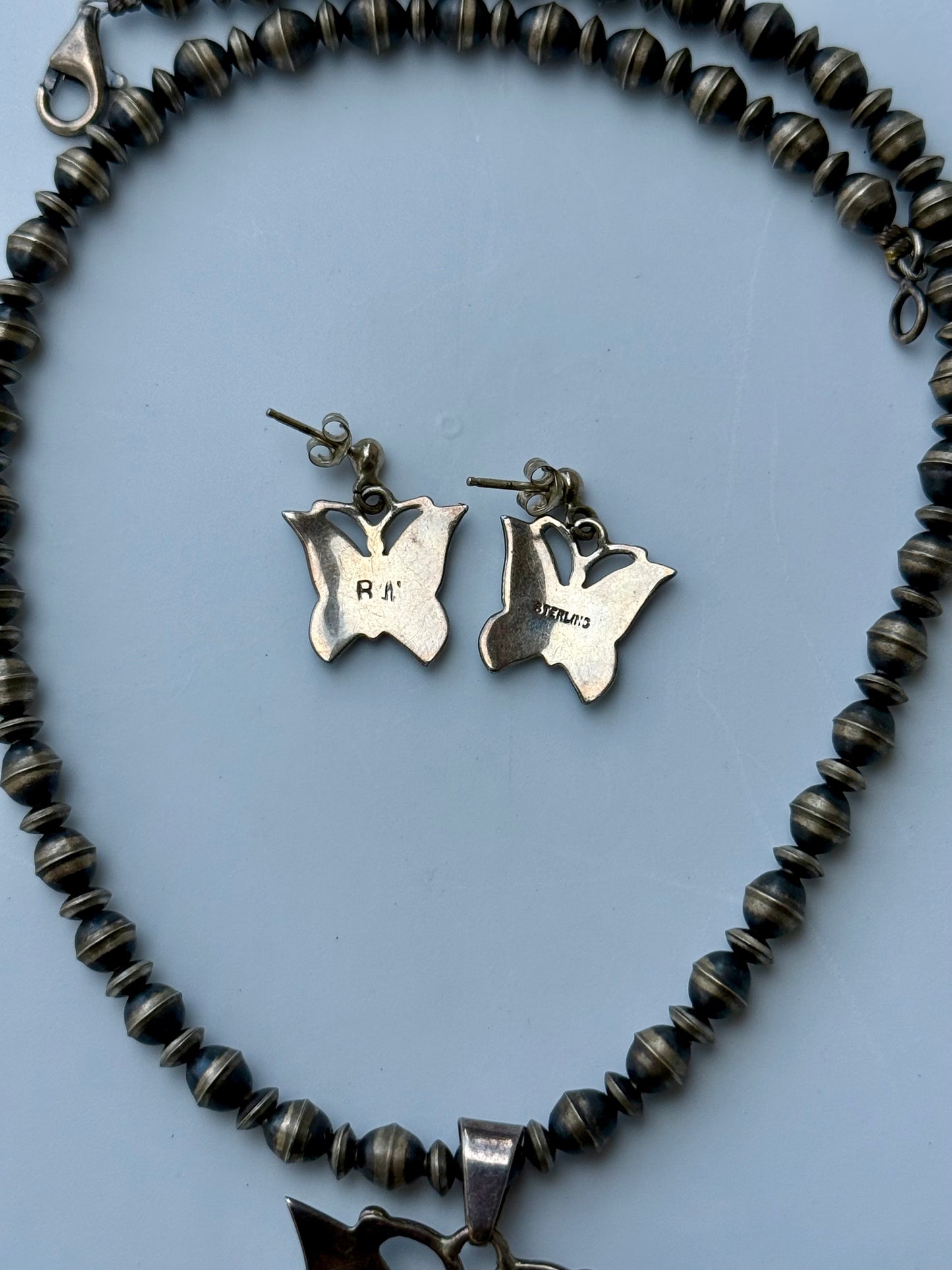 Turquoise Butterfly Set