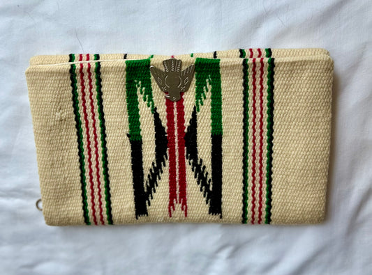 Vintage Chimayo Clutch with Thunderbird Accent