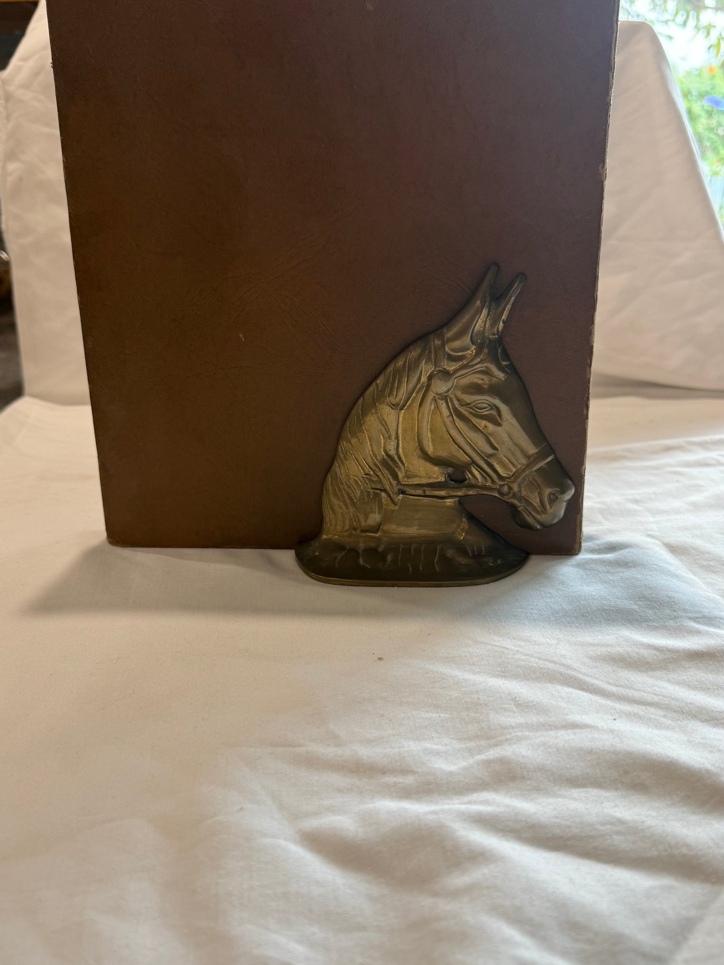 Vintage Horse Bookends