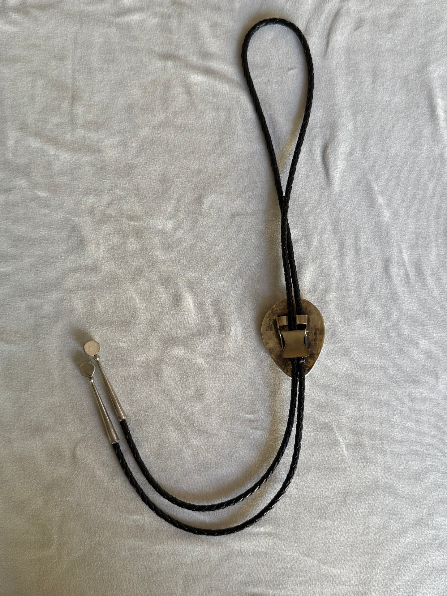 Sterling and Turquoise Bolo Tie