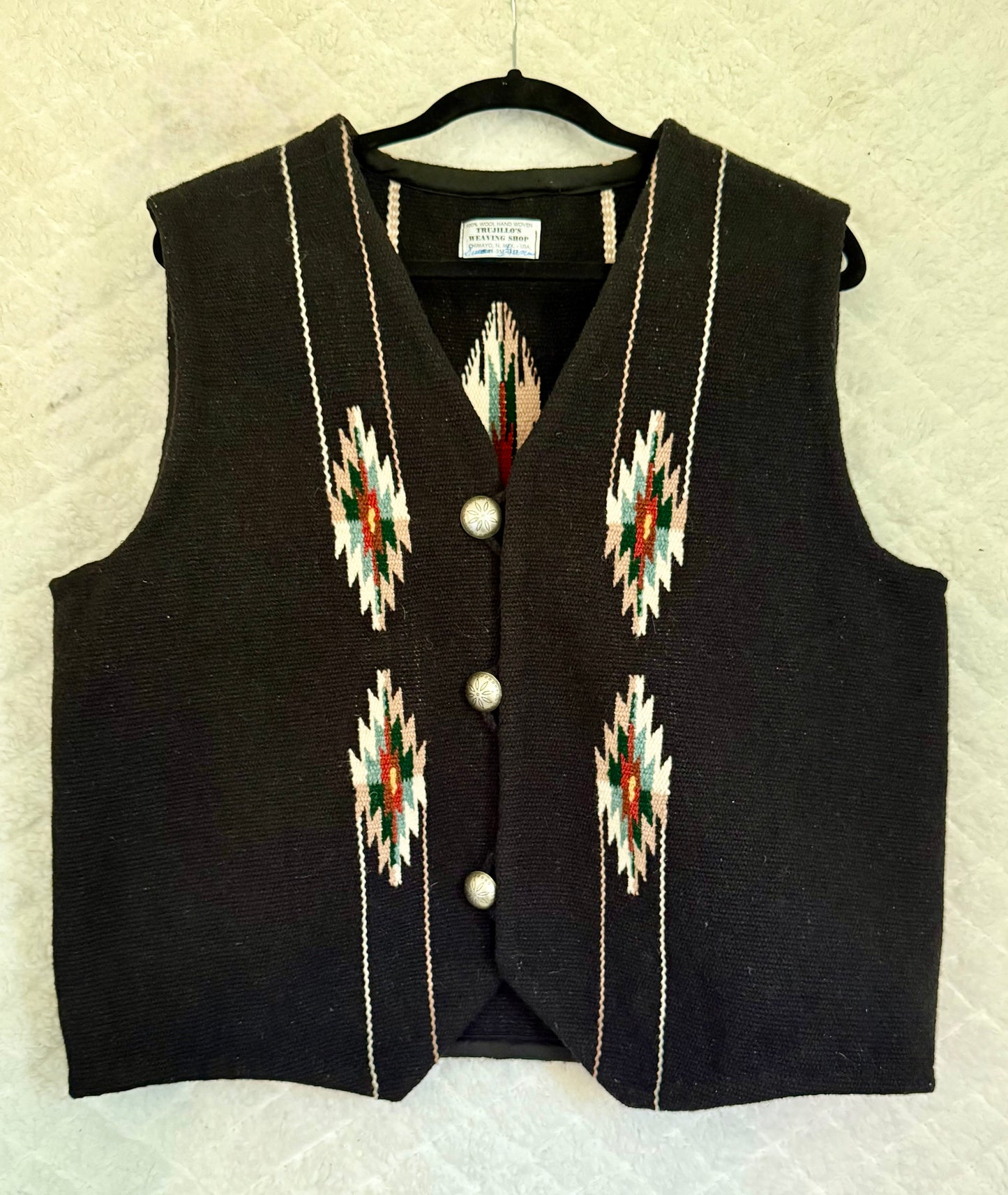 Vintage Black Trujillo’s Vest