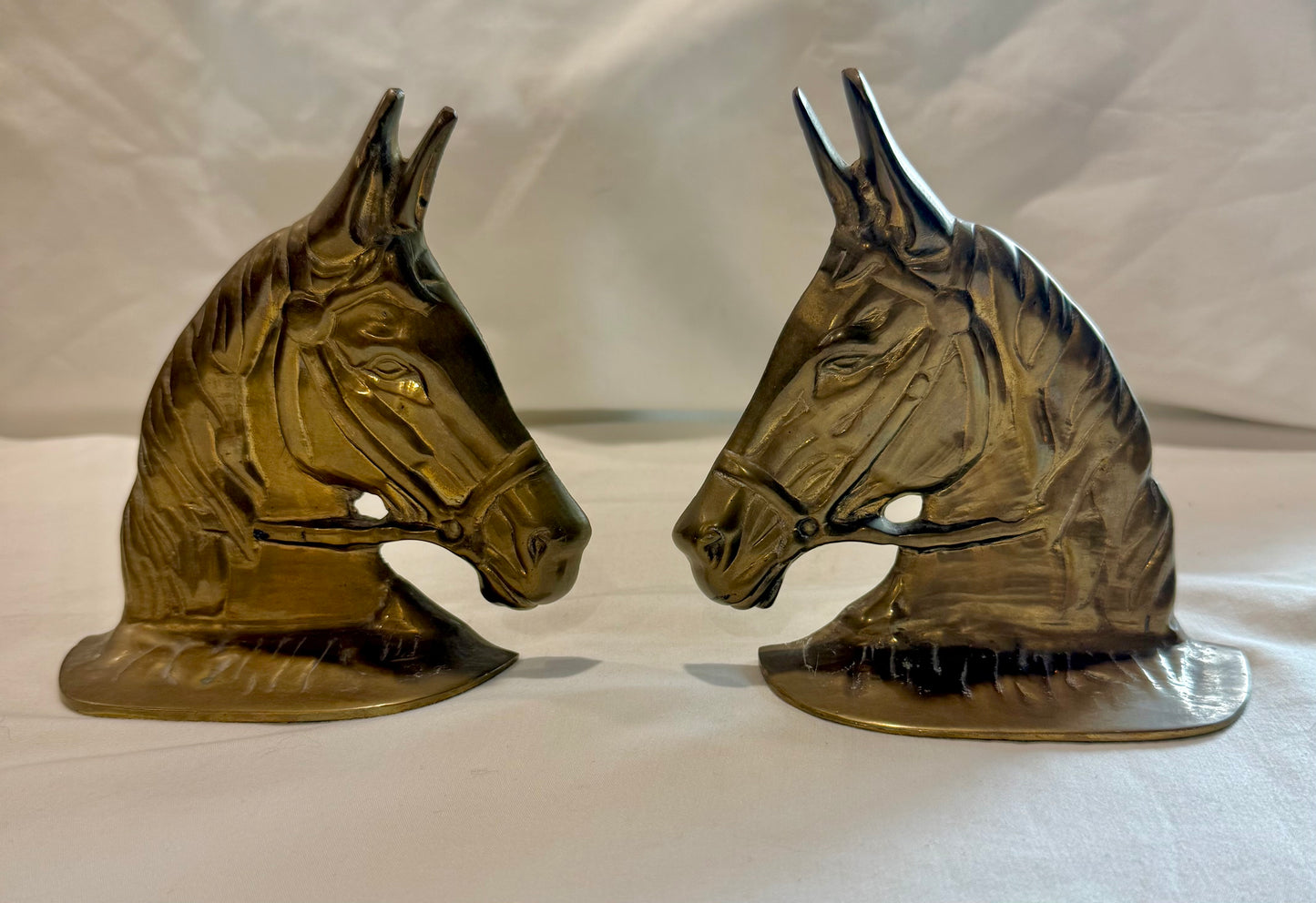 Vintage Horse Bookends