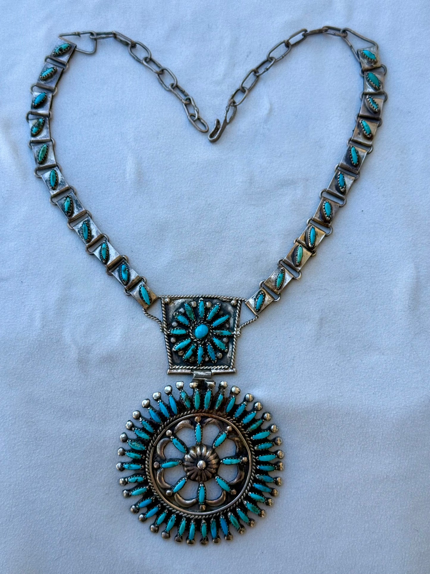 Vintage Zuni Statement Necklace