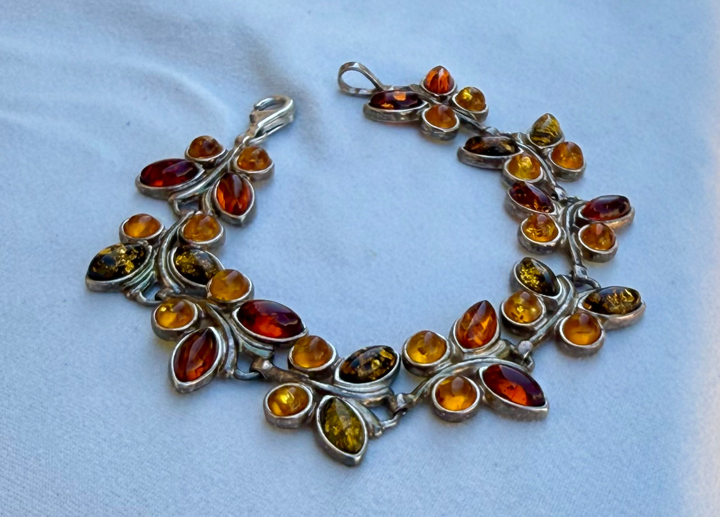 Amber Butterfly Bracelet