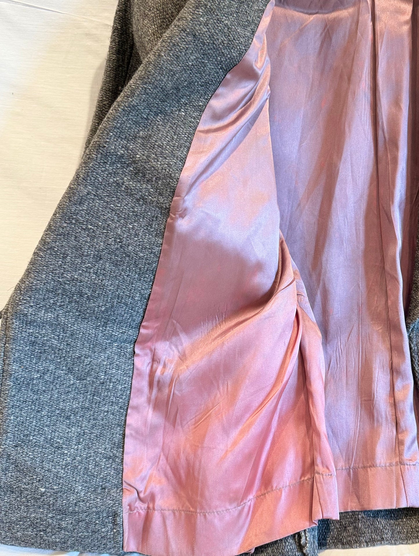 Vintage Gray Chimayo Coat