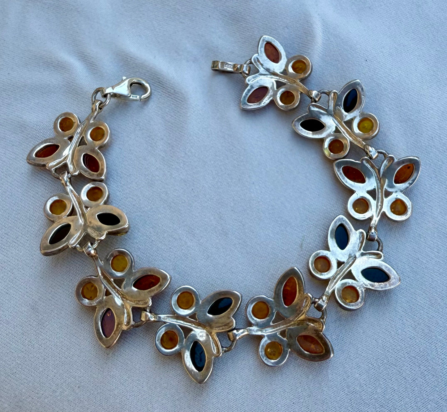 Amber Butterfly Bracelet