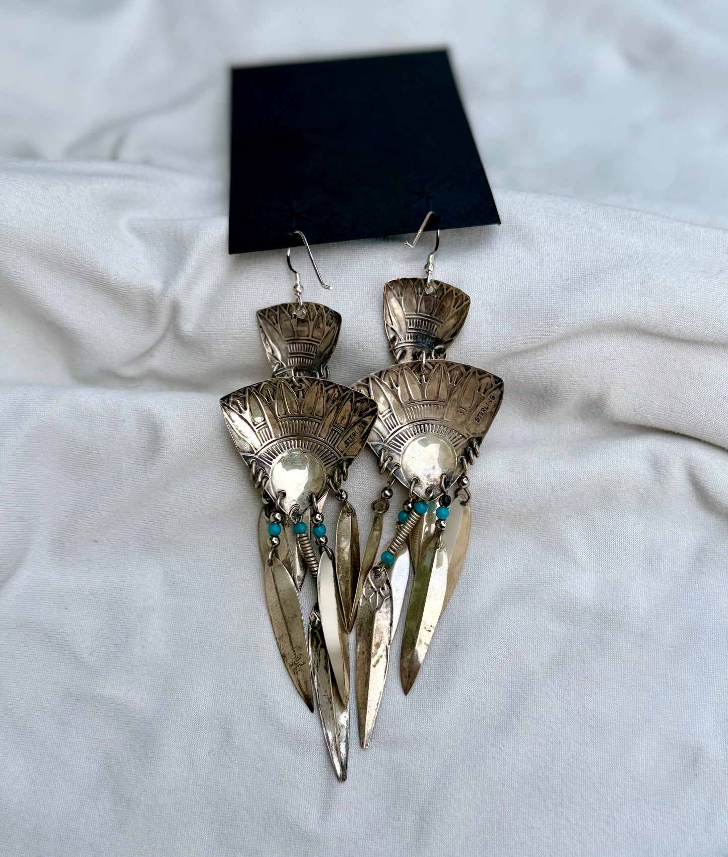 Vintage Sterling and Turquoise earrings