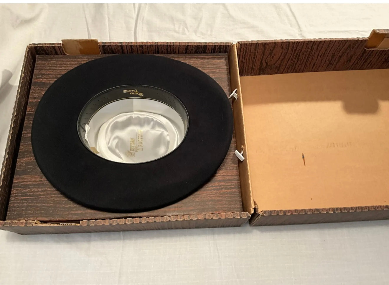 Vintage Bailey 6X Beaver Hat with Sterling and Turquoise Hat Band