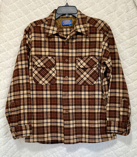 Brown Pendleton Flannel