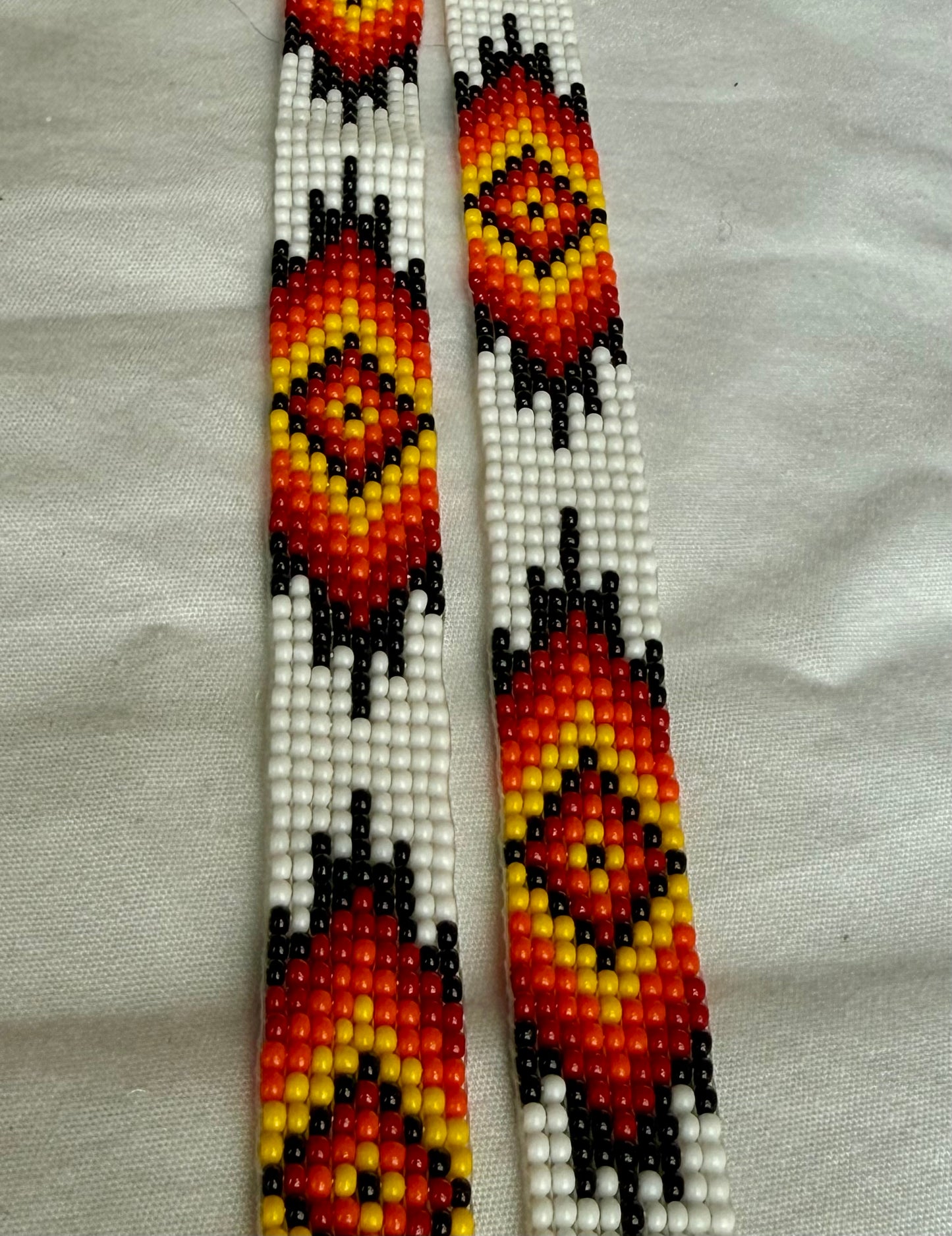 Hand-beaded Hatband