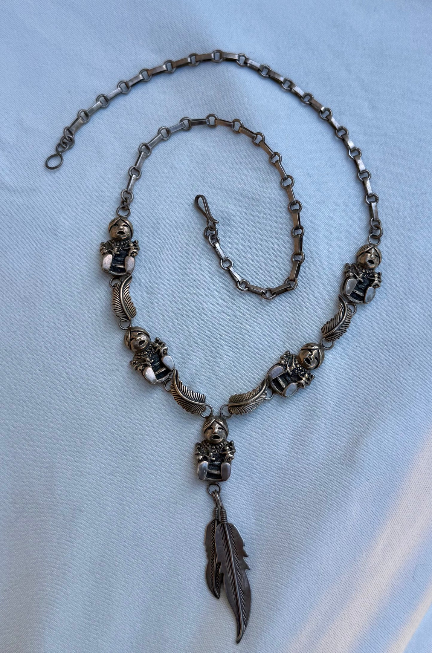 Vintage Sterling Silver Mother Earth Set