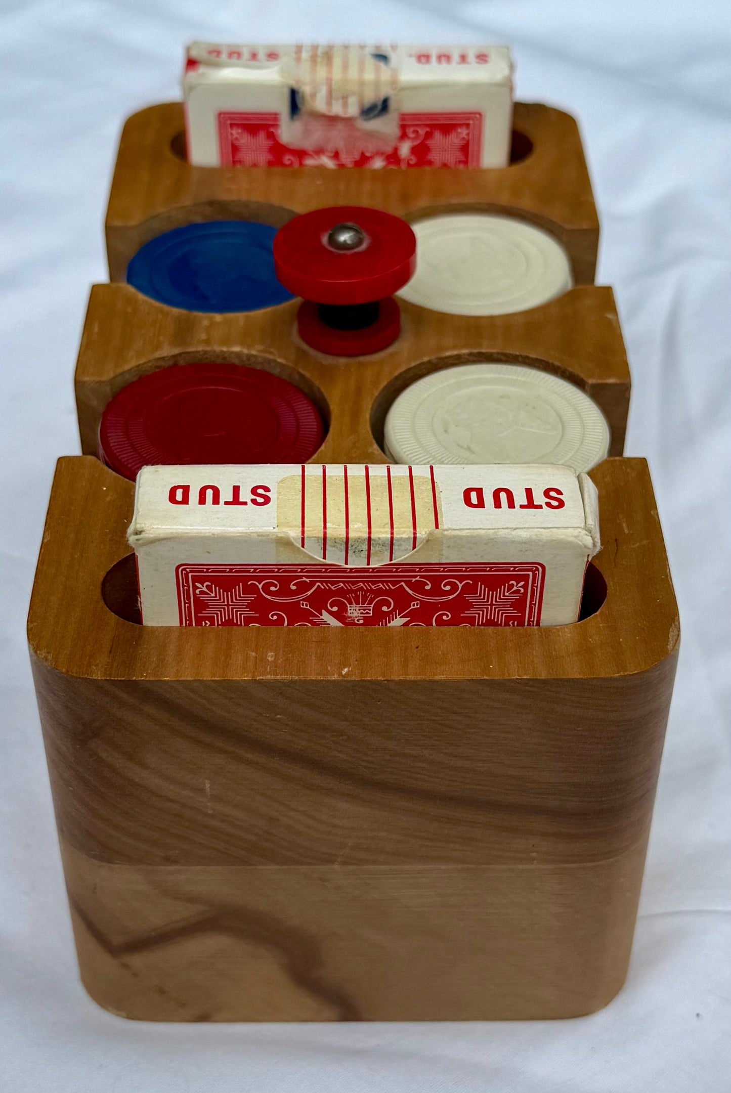 Vintage Poker Chip and Card Set