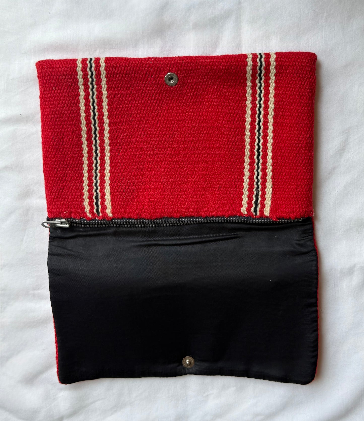 Vintage Red Chimayo Clutch