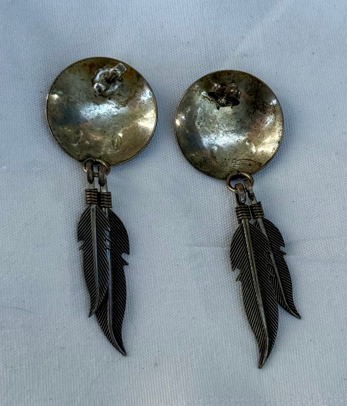 Sterling Silver Mother Earth Earrings