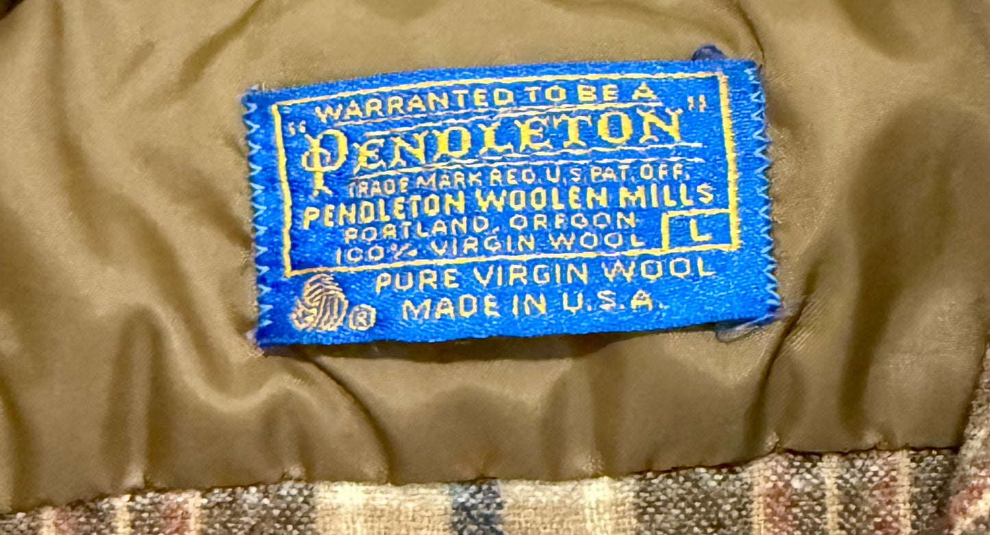 Brown Pendleton Flannel