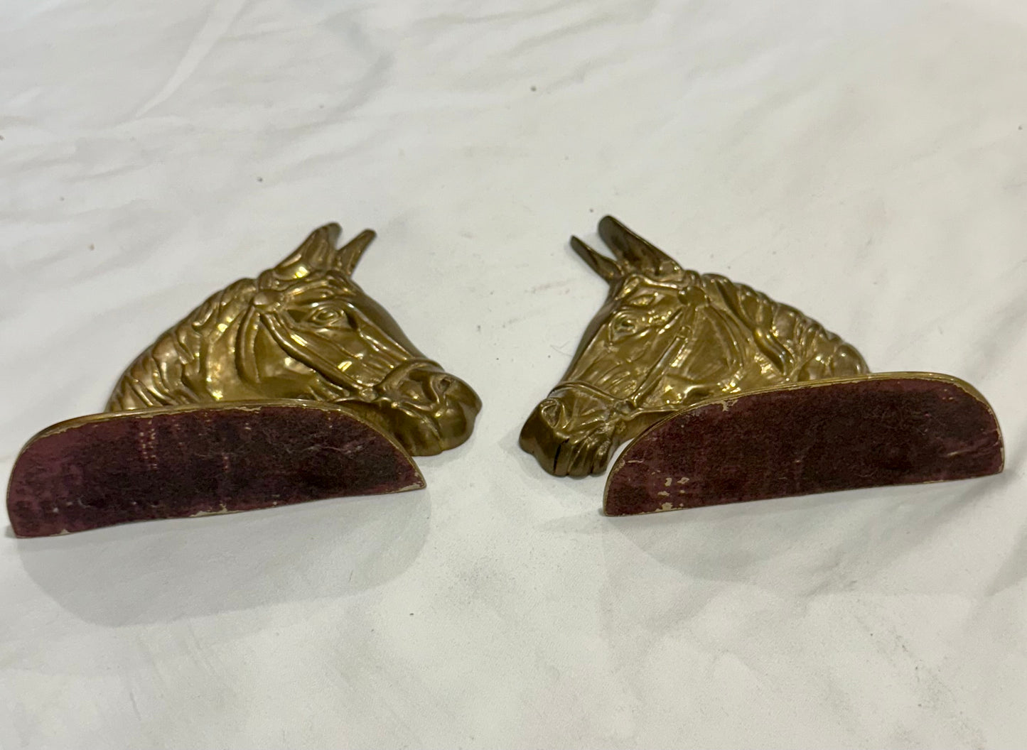 Vintage Horse Bookends