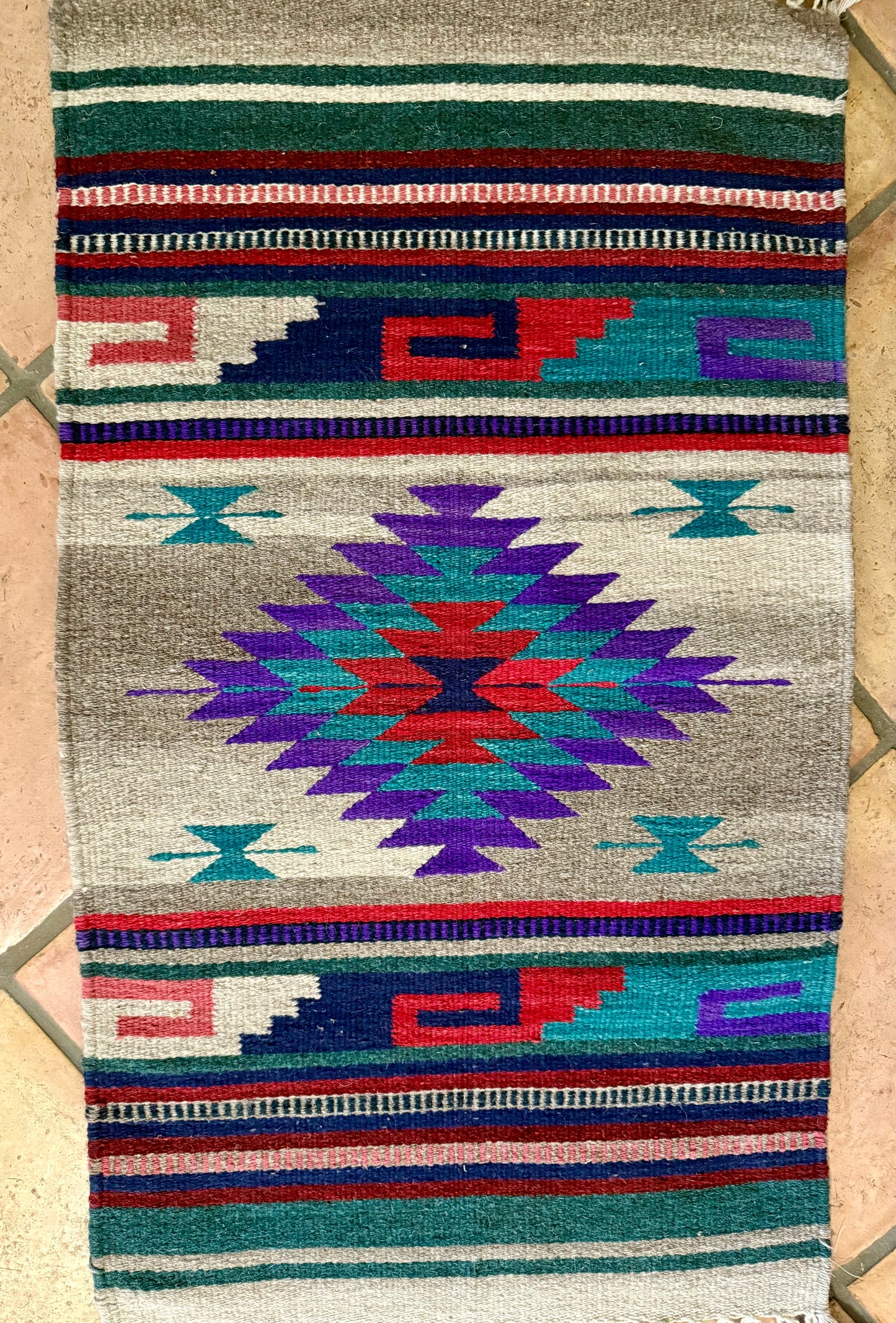 Vintage Zapotec Rug