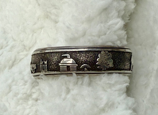 Storyteller Cuff by Tommy Singer