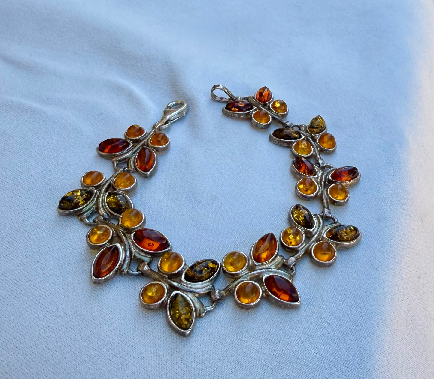 Amber Butterfly Bracelet