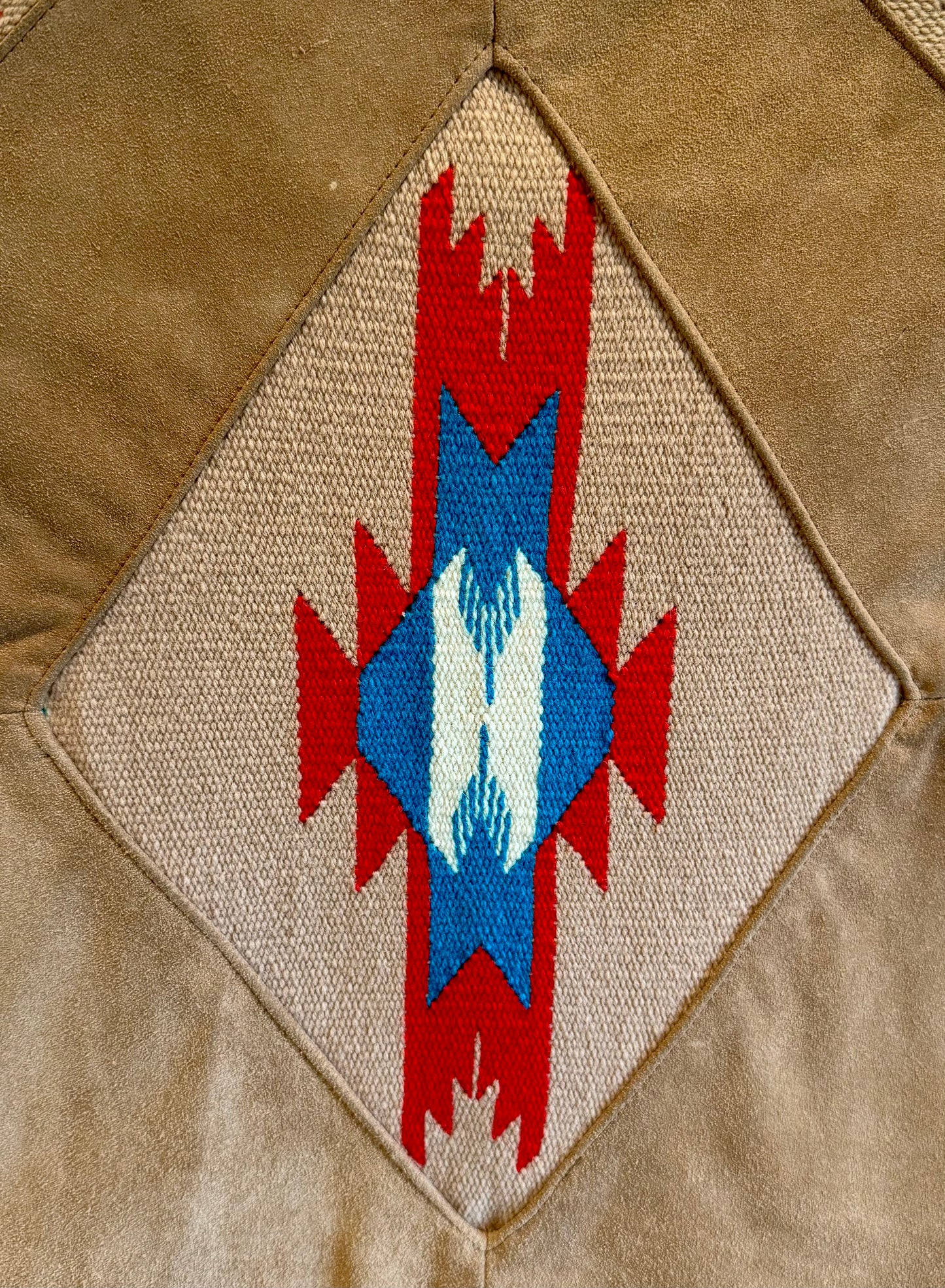 Vintage Brown Pioneer Wear Chimayo Vest