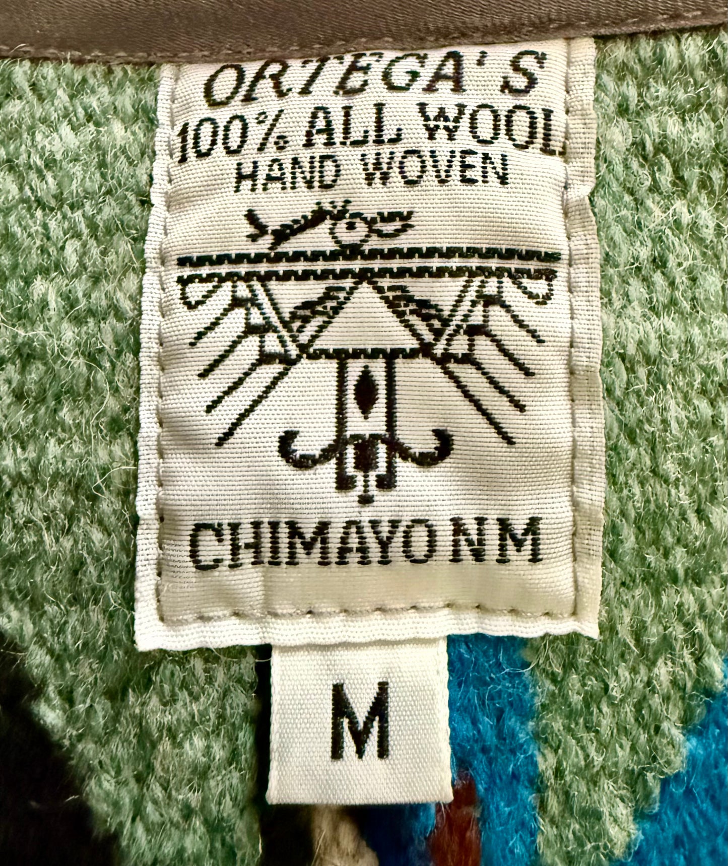 Vintage Green Chimayo Vest