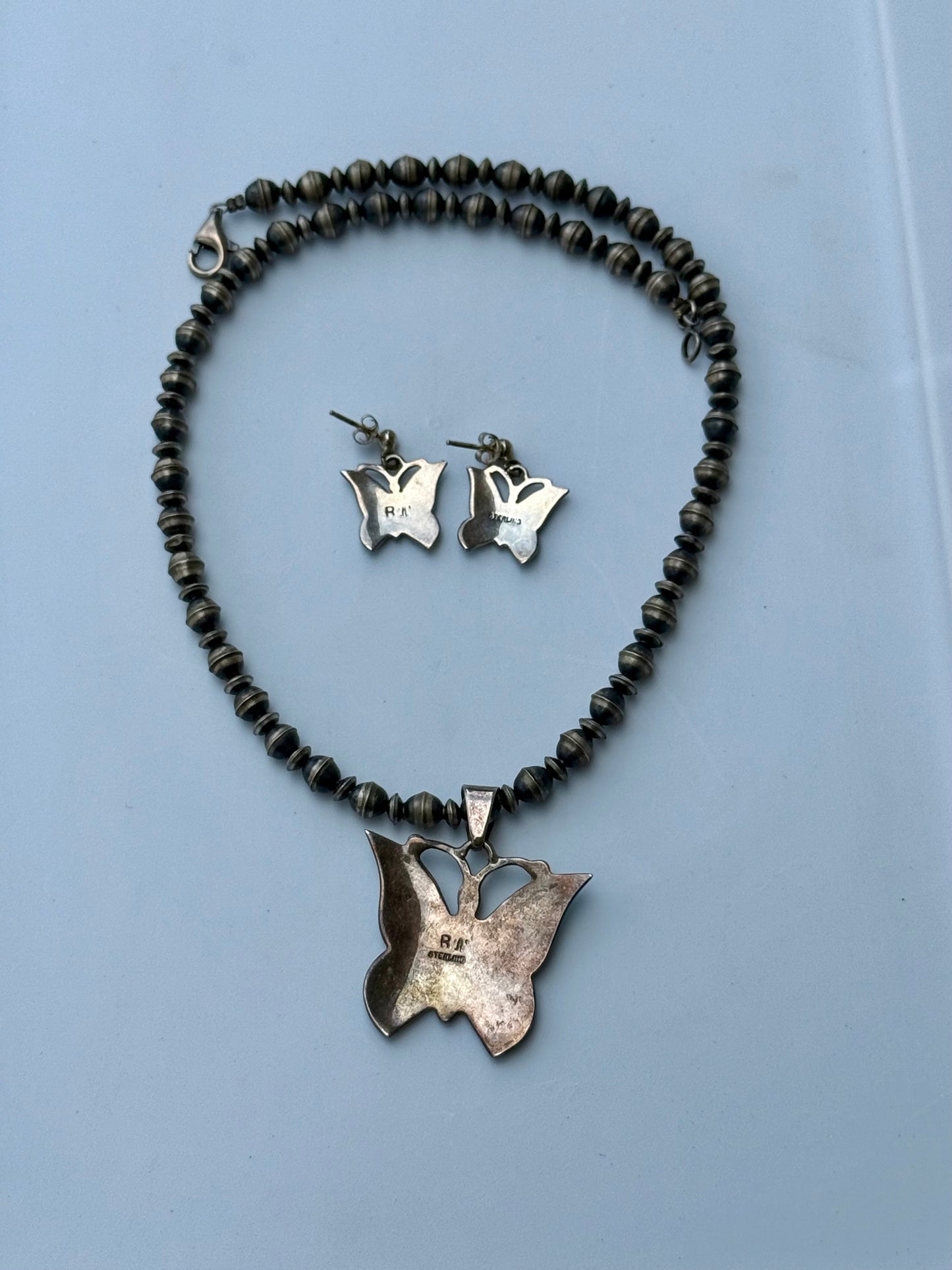 Turquoise Butterfly Set