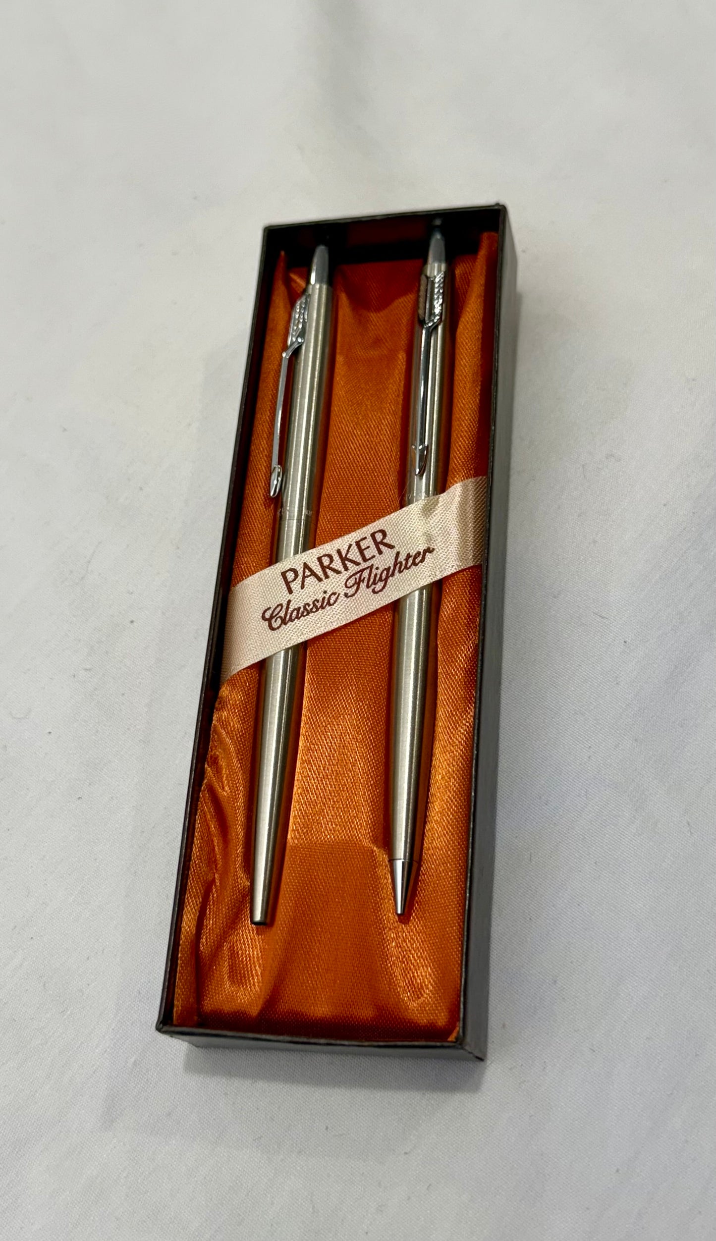 Vintage Parker Classic Flighter Pen and Pencil Set