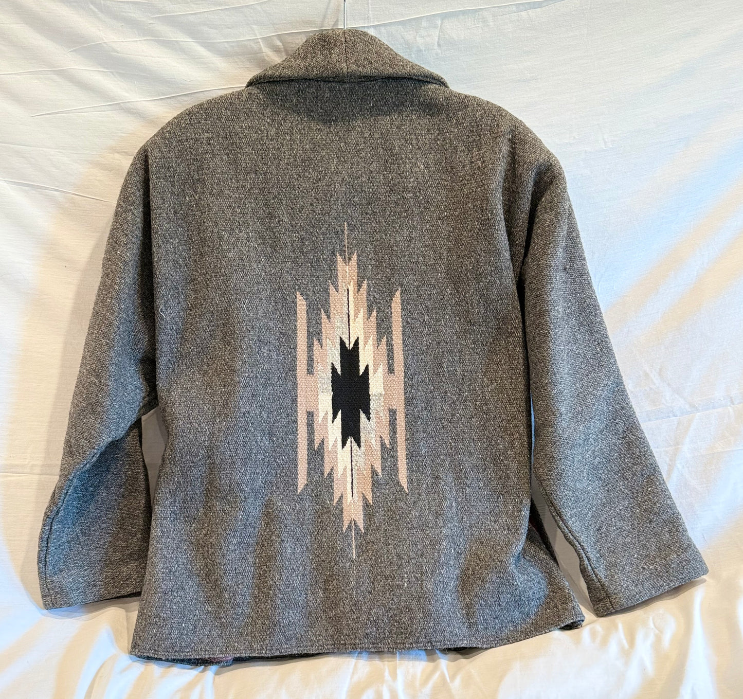 Vintage Gray Chimayo Coat