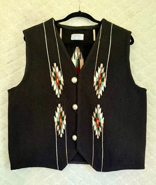 Vintage Black Trujillo’s Vest