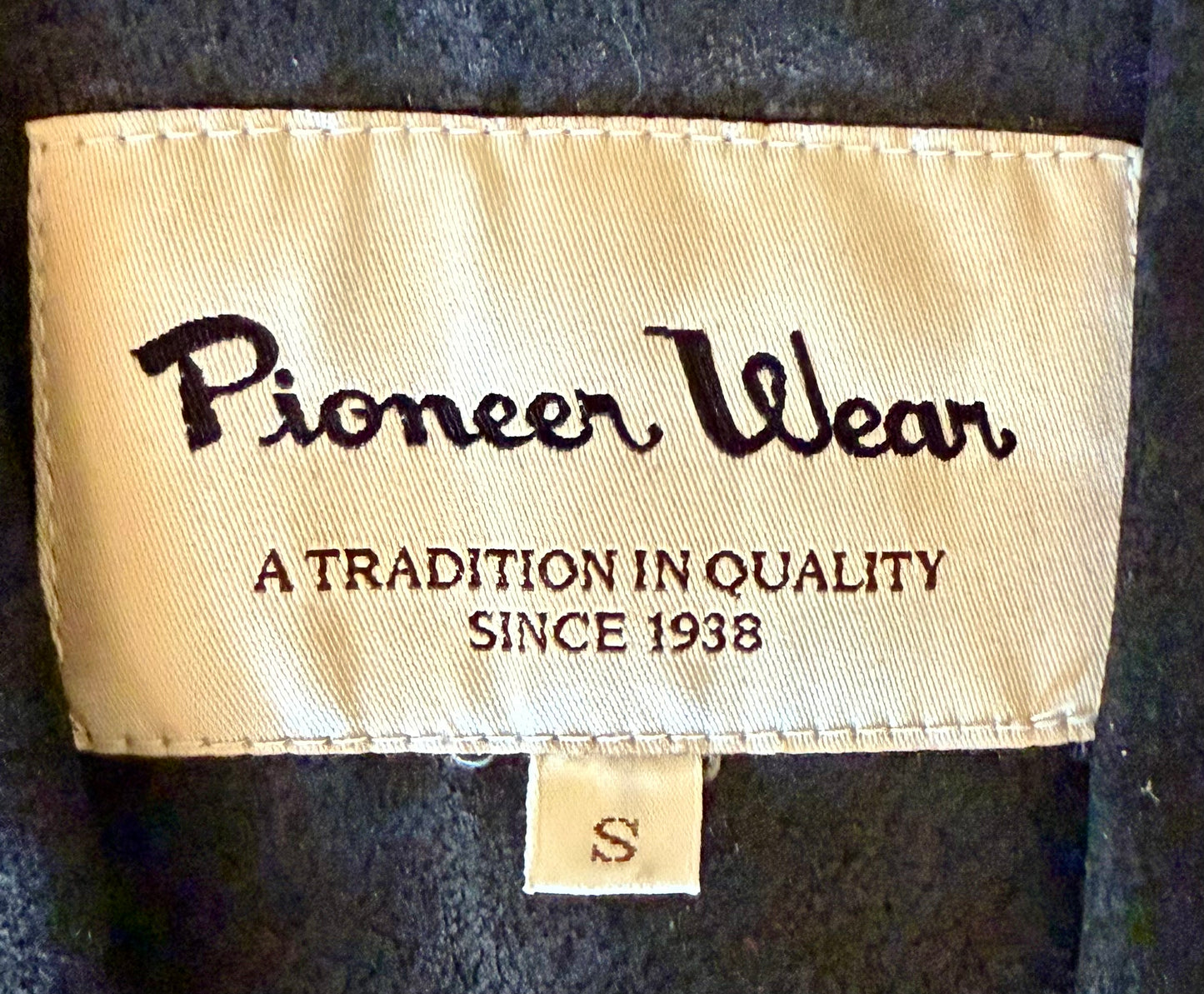 Small Black Pioneer Wear Jacket