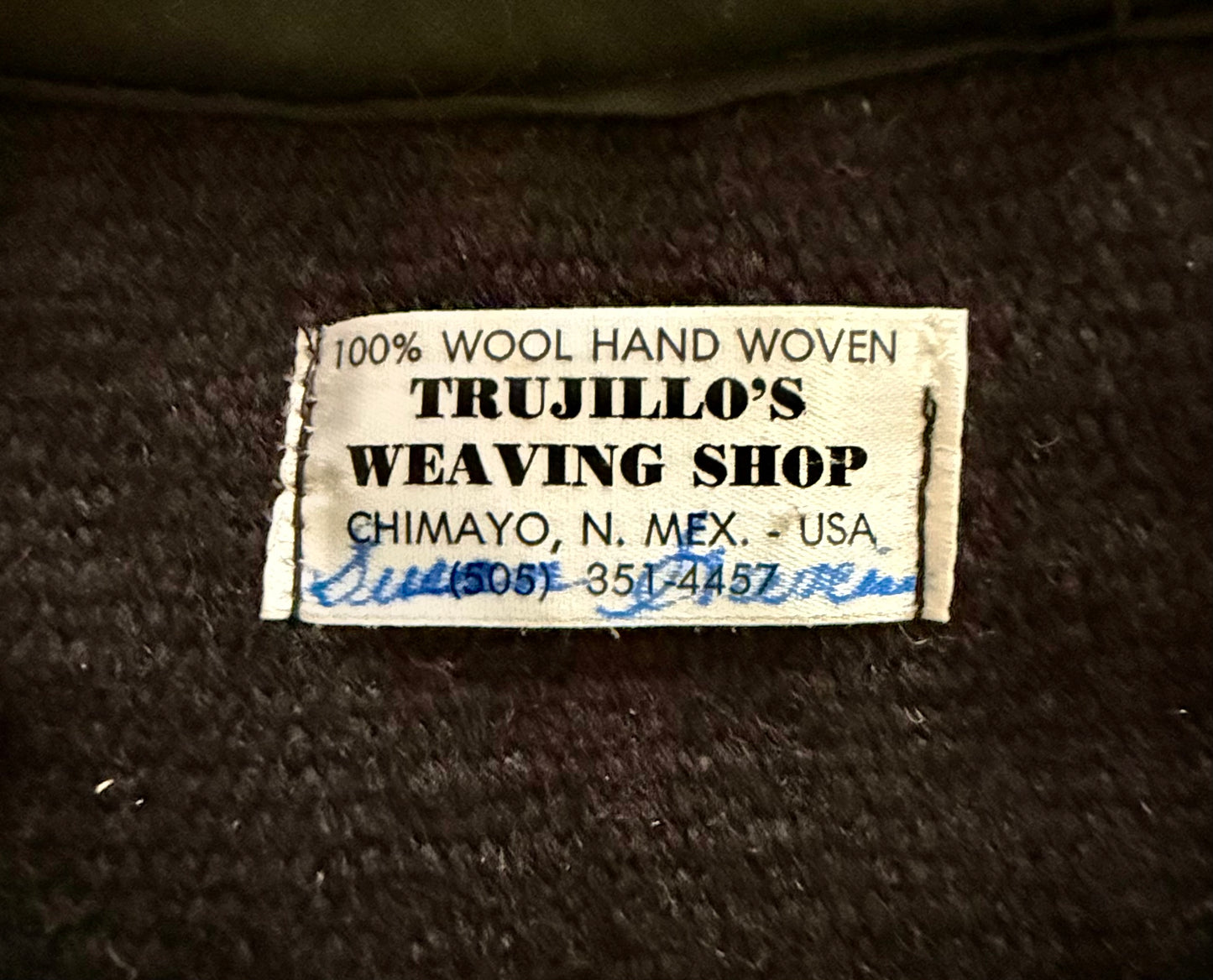 Vintage Black Trujillo’s Vest