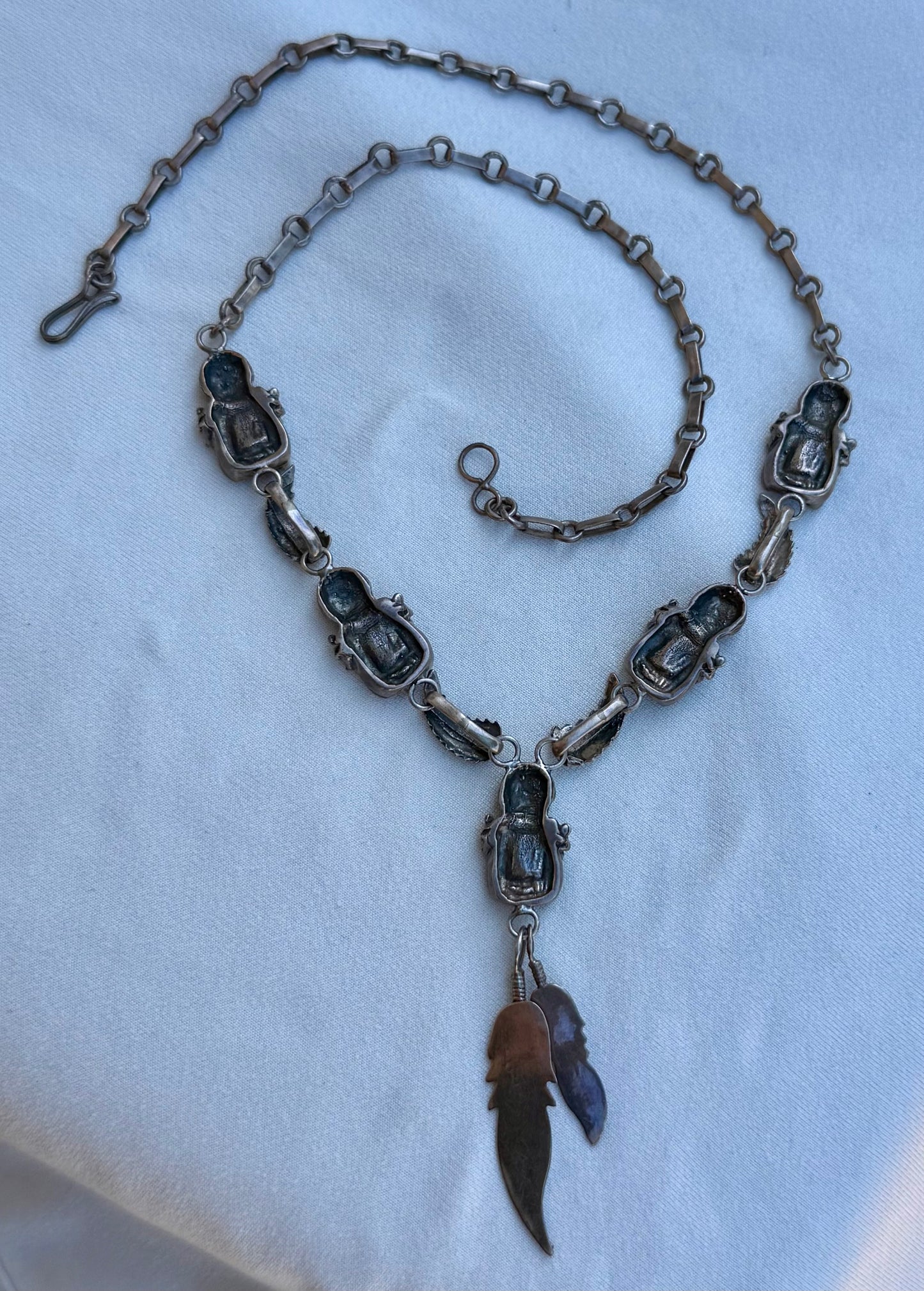 Vintage Sterling Silver Mother Earth Set