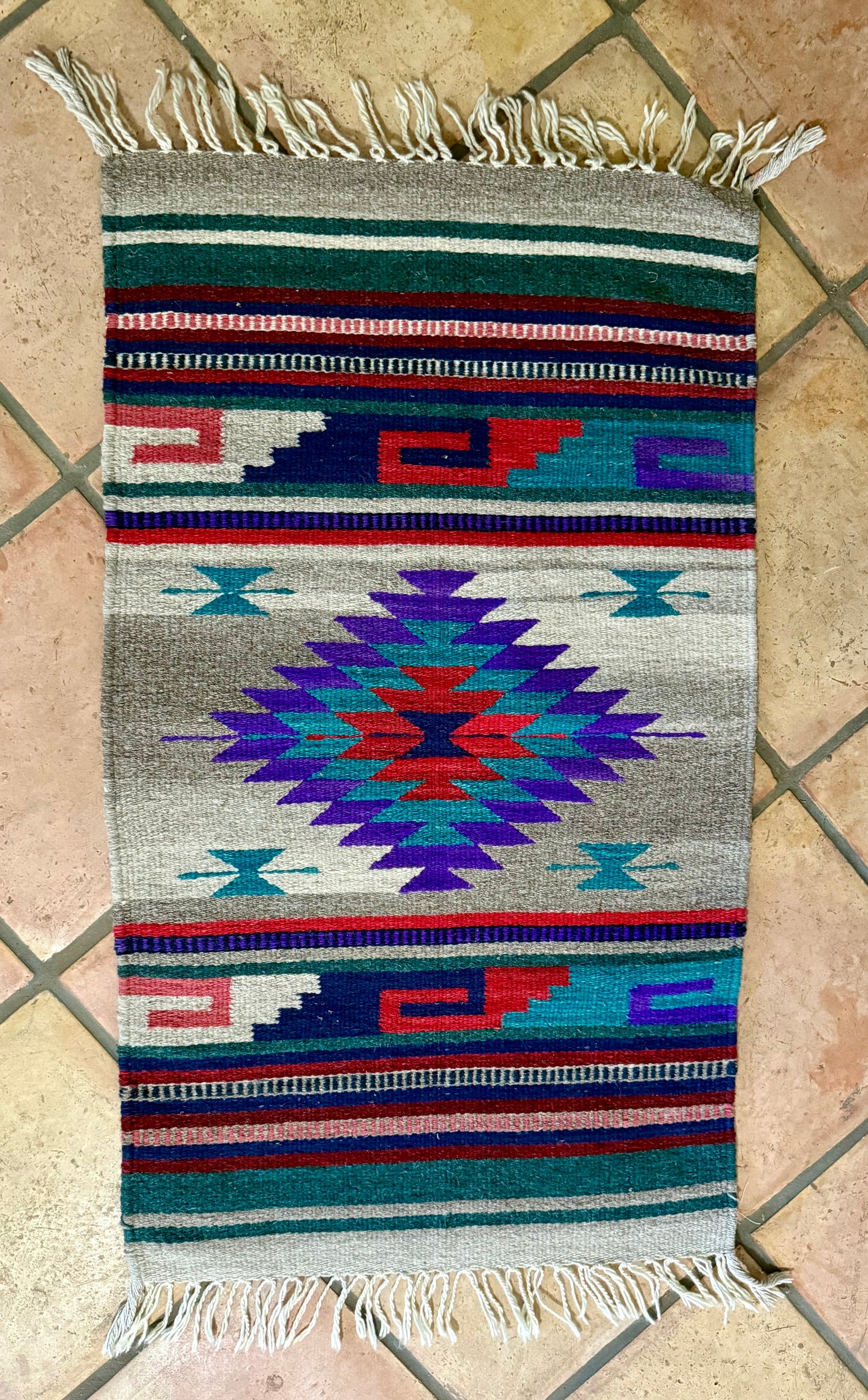 Vintage Zapotec Rug