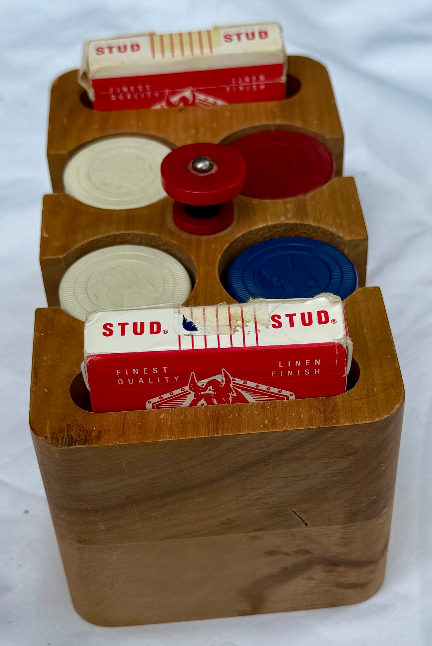 Vintage Poker Chip and Card Set