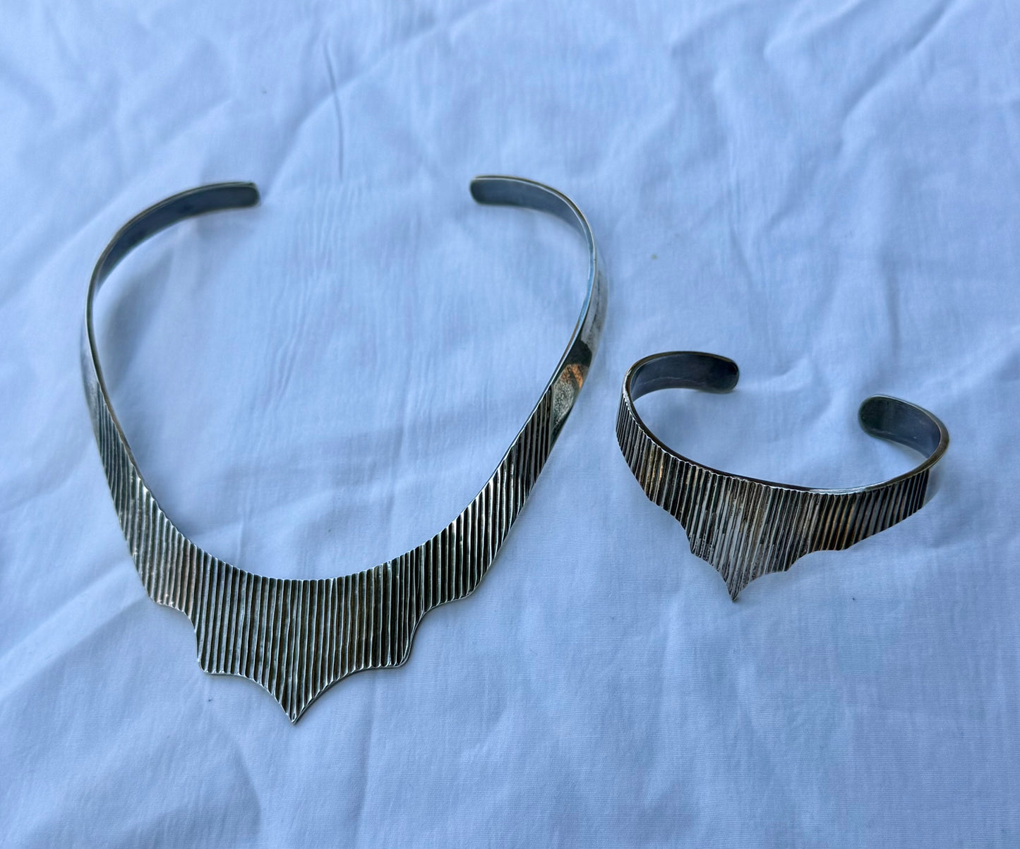 Vintage Taxco Sterling Set