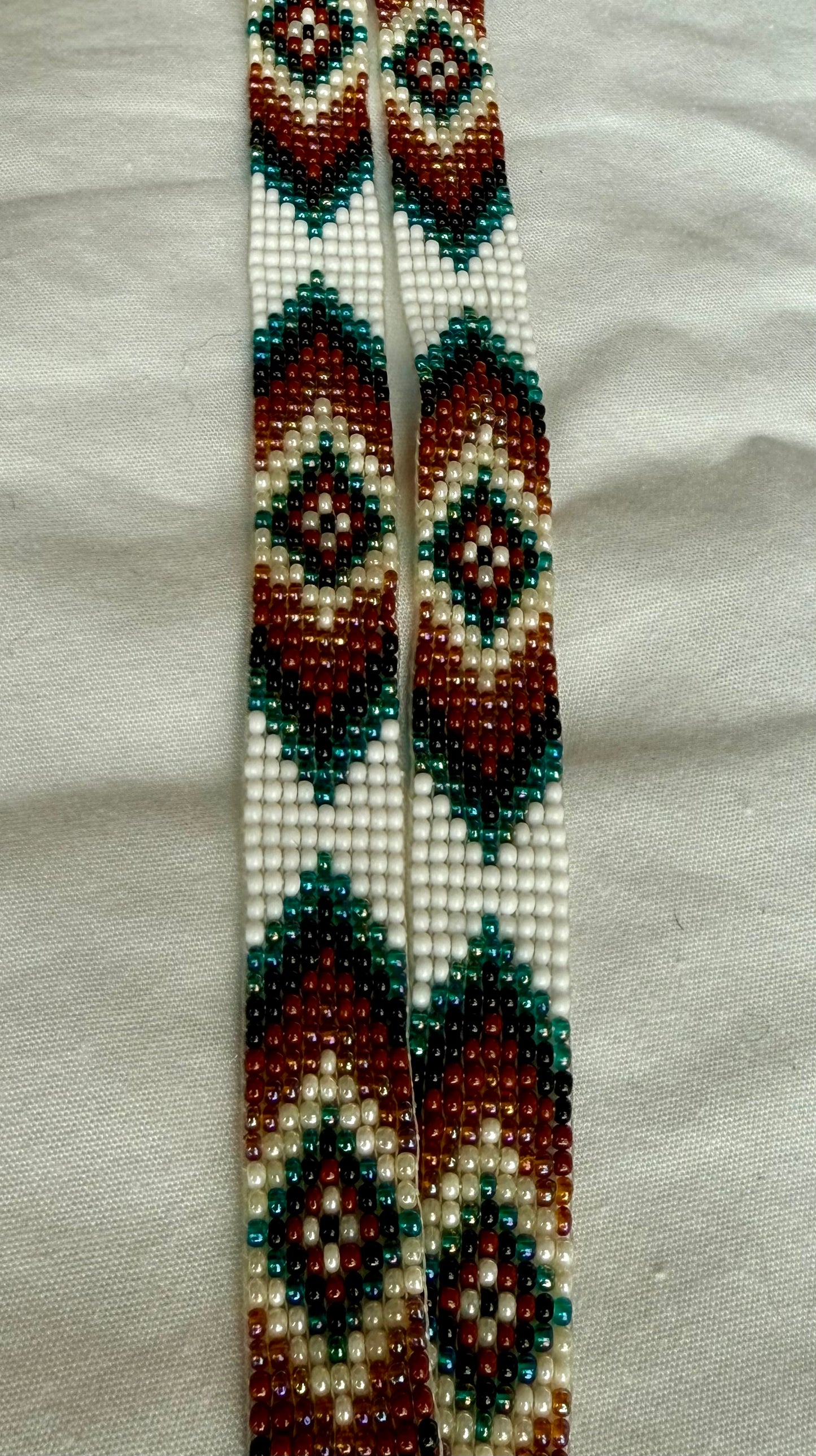 Hand-beaded Hatband