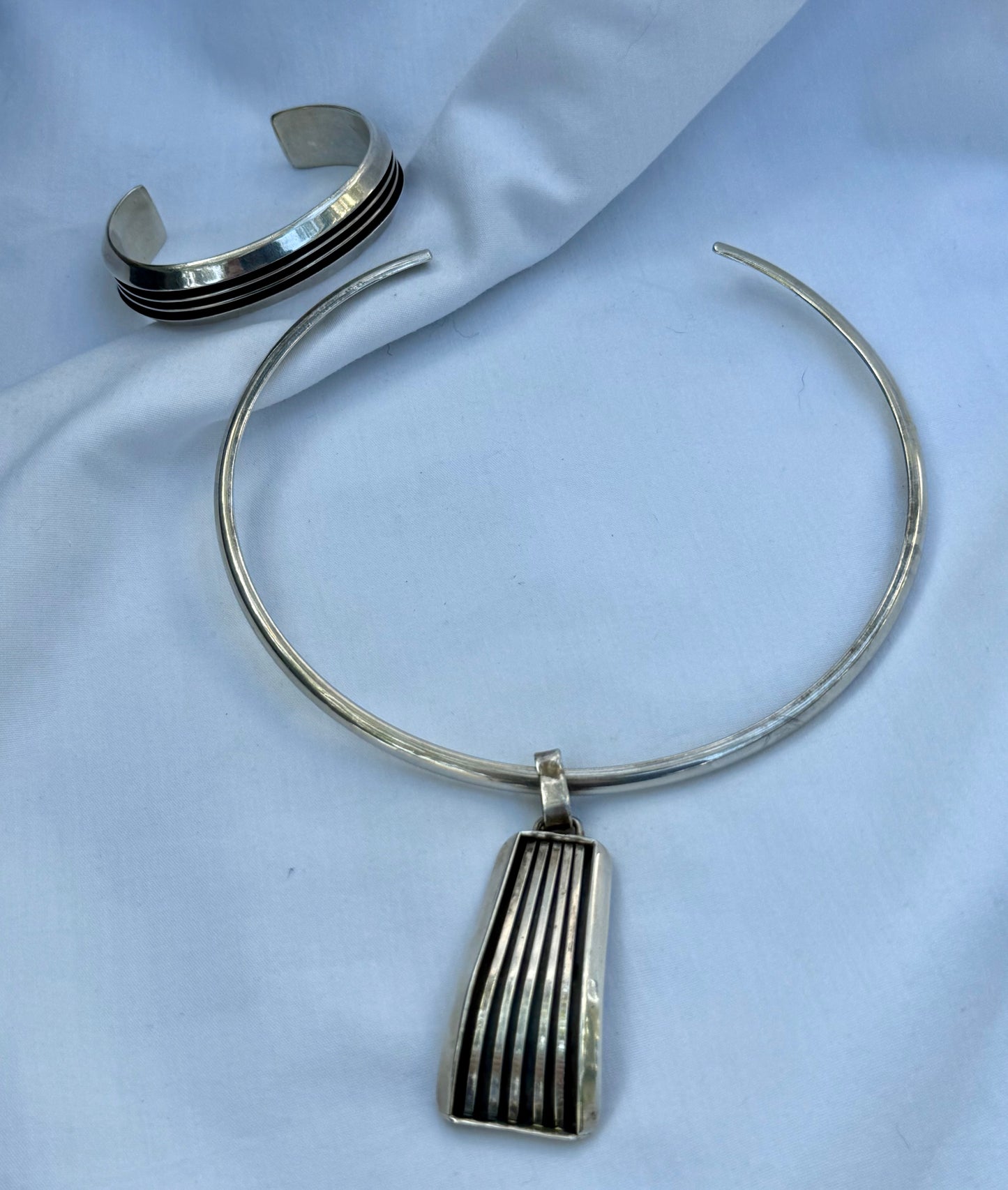 Sterling Silver Set by Tom Hawk