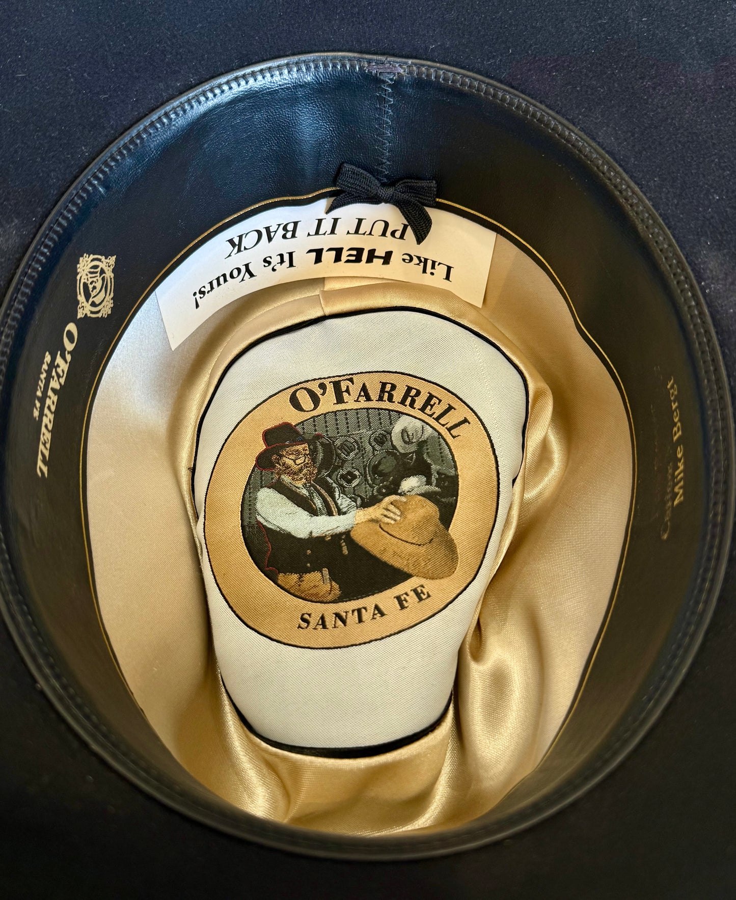 O’Farrell Hat 100% Beaver