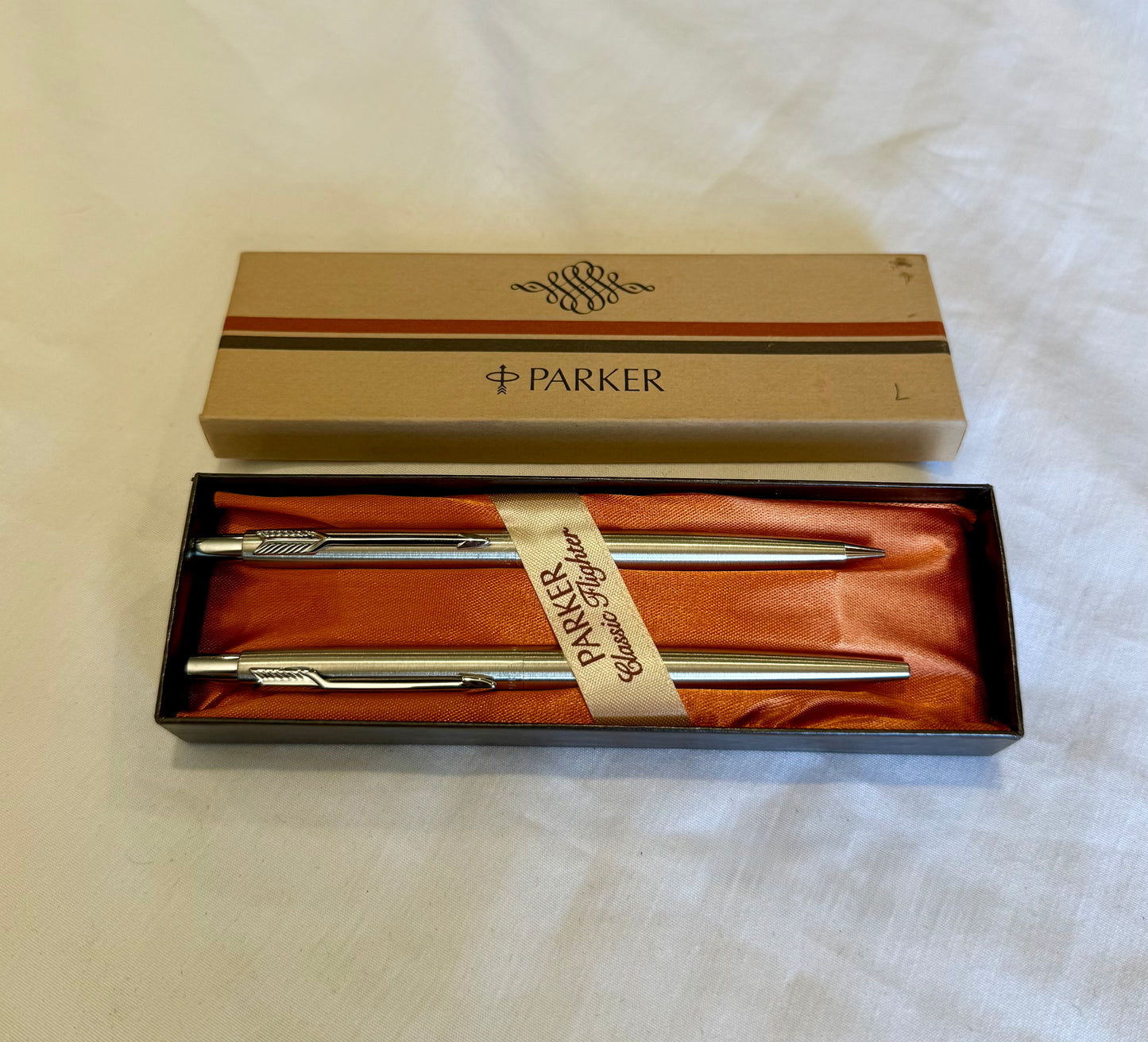 Vintage Parker Classic Flighter Pen and Pencil Set