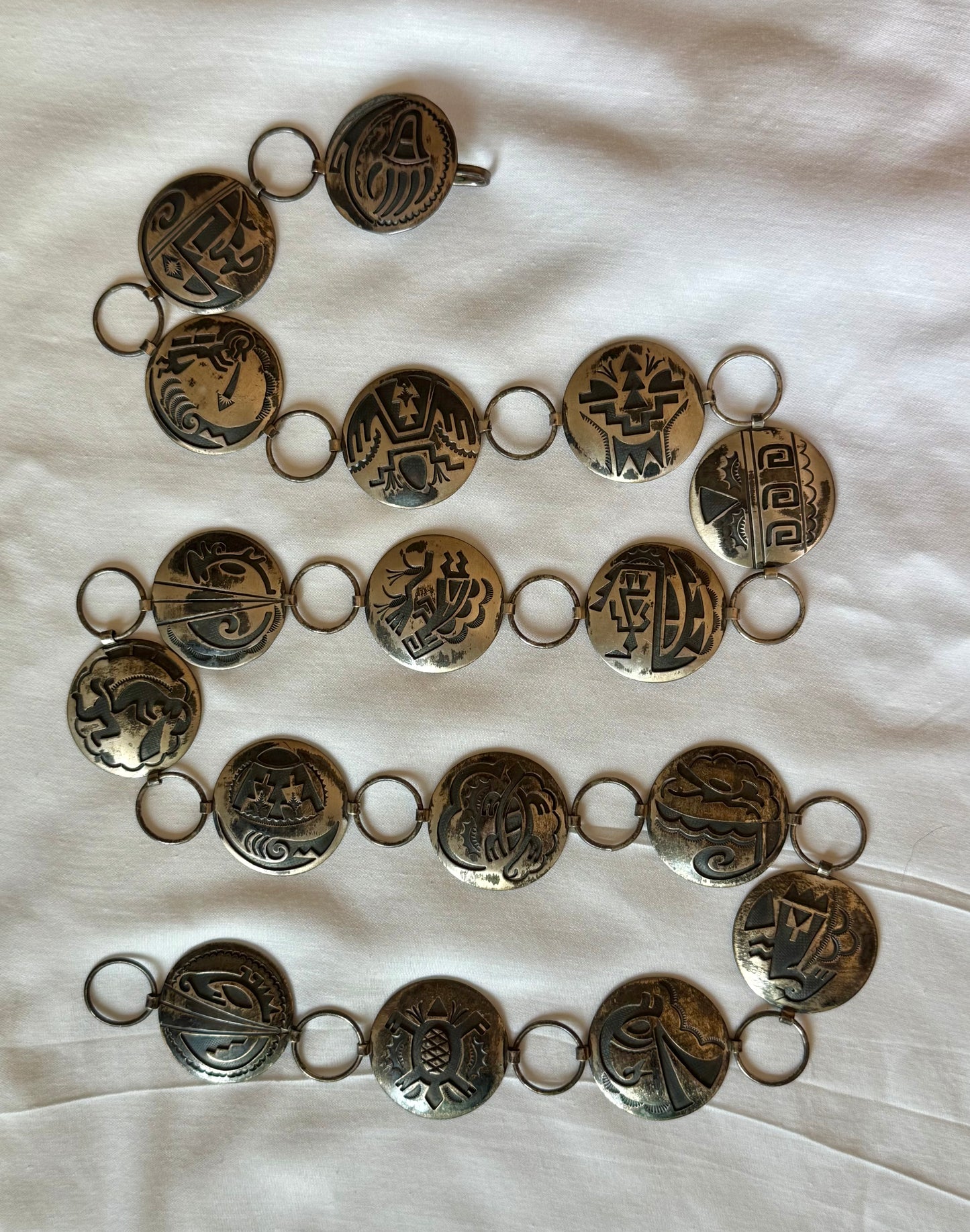 Hopi Style Concho Belt by Cecil Ashley