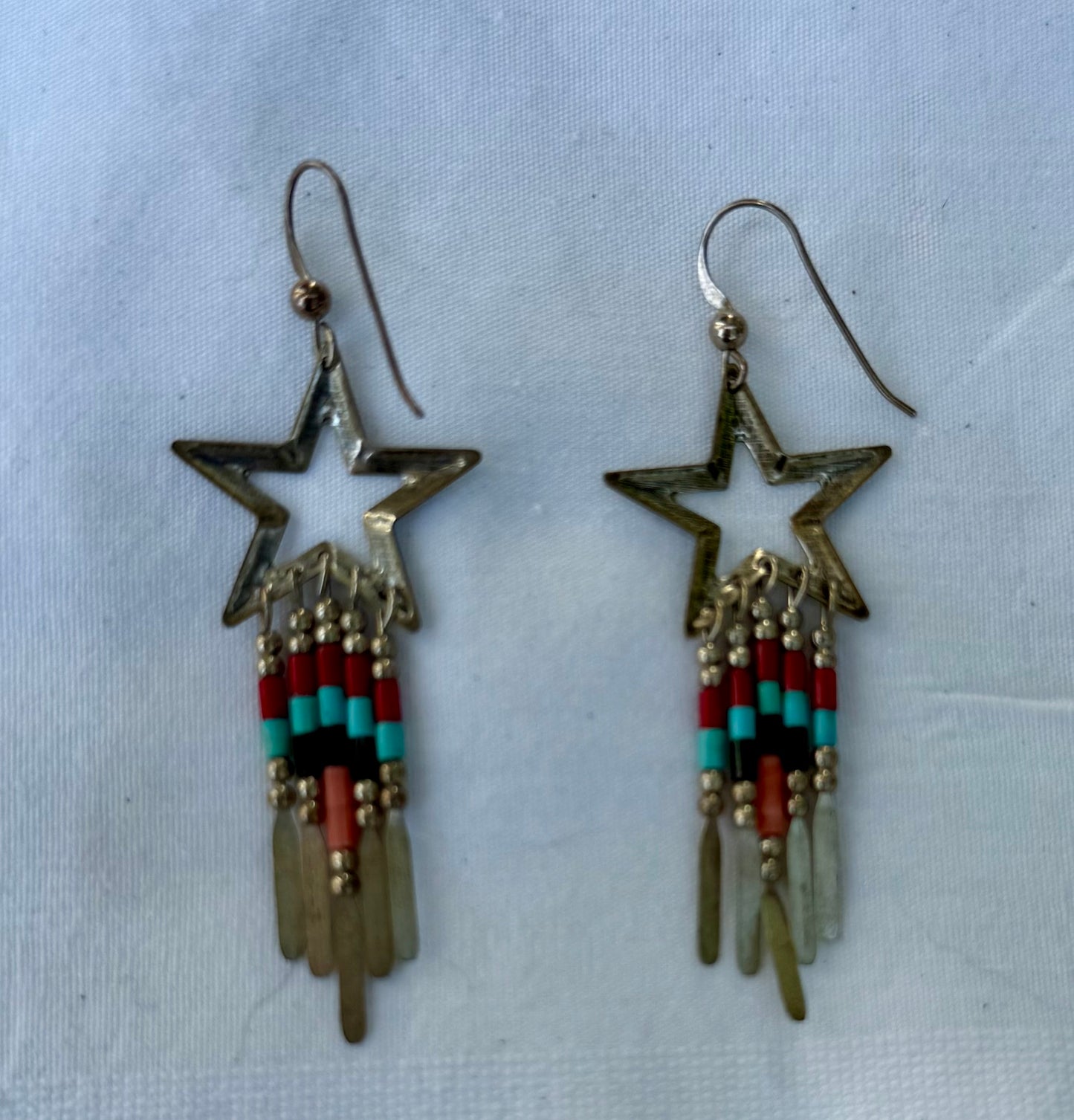 Sterling Star Earrings