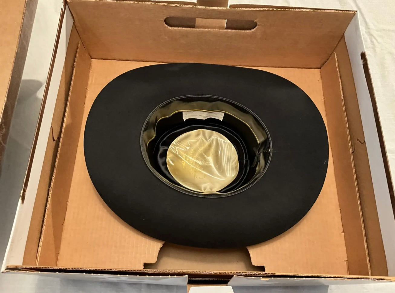 Resistol Vintage 3X Heeler Hat with Sterling Turquoise Hat Band