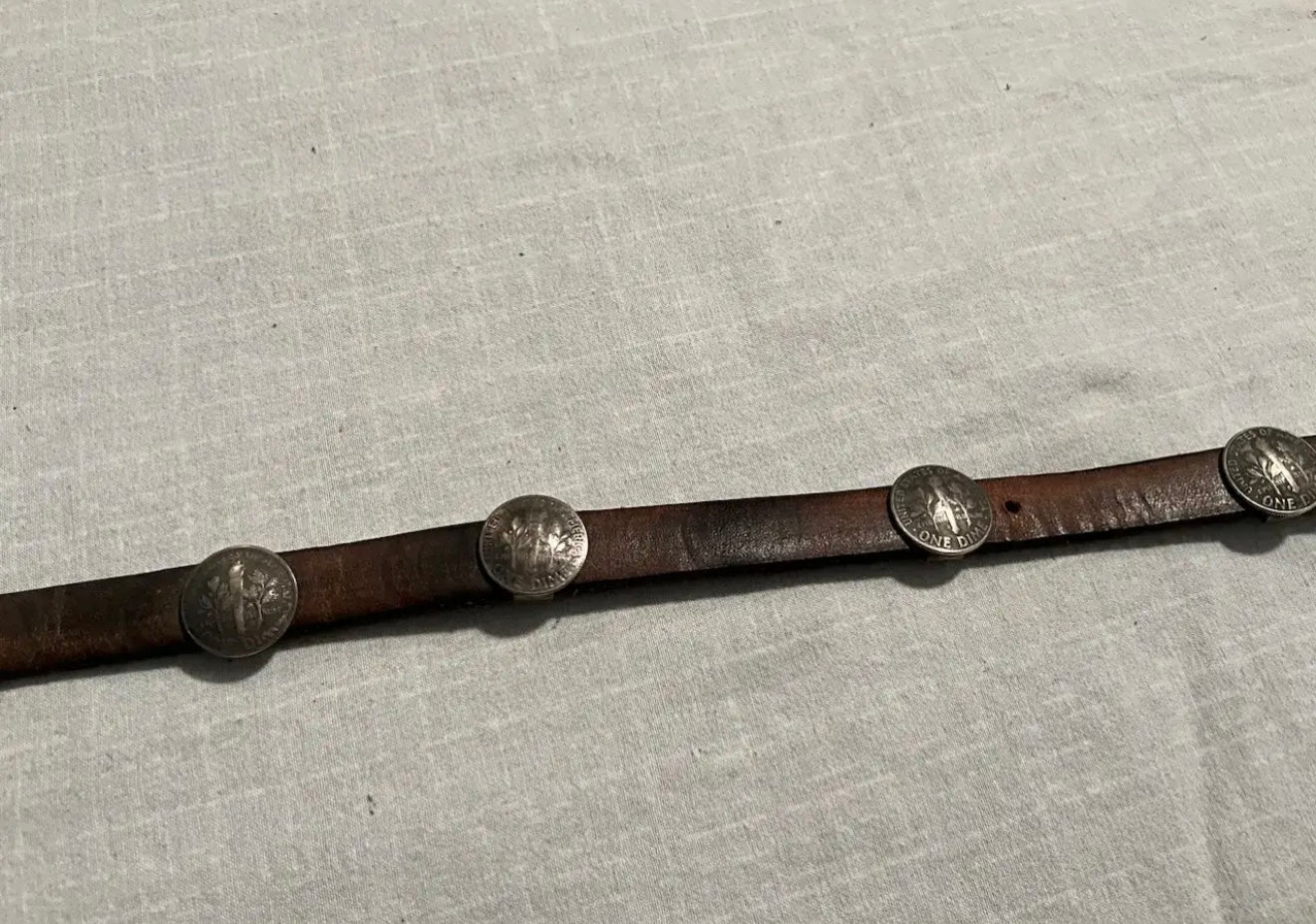 Mercury Dime Coin Silver Vintage Hat Band