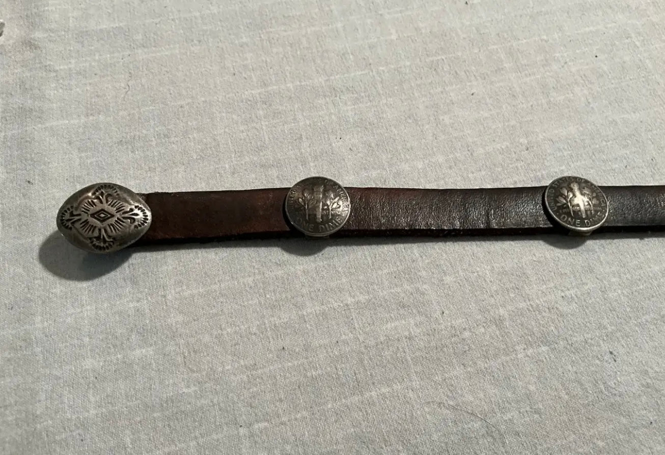 Mercury Dime Coin Silver Vintage Hat Band